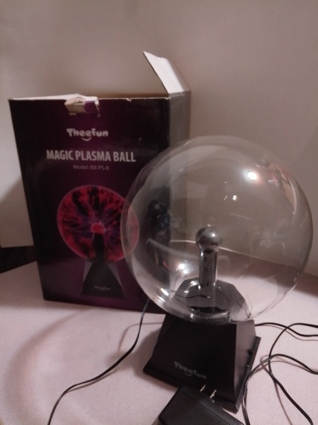 Theefun Magic Plasma Ball - Model NX-PS-8 - photo 2
