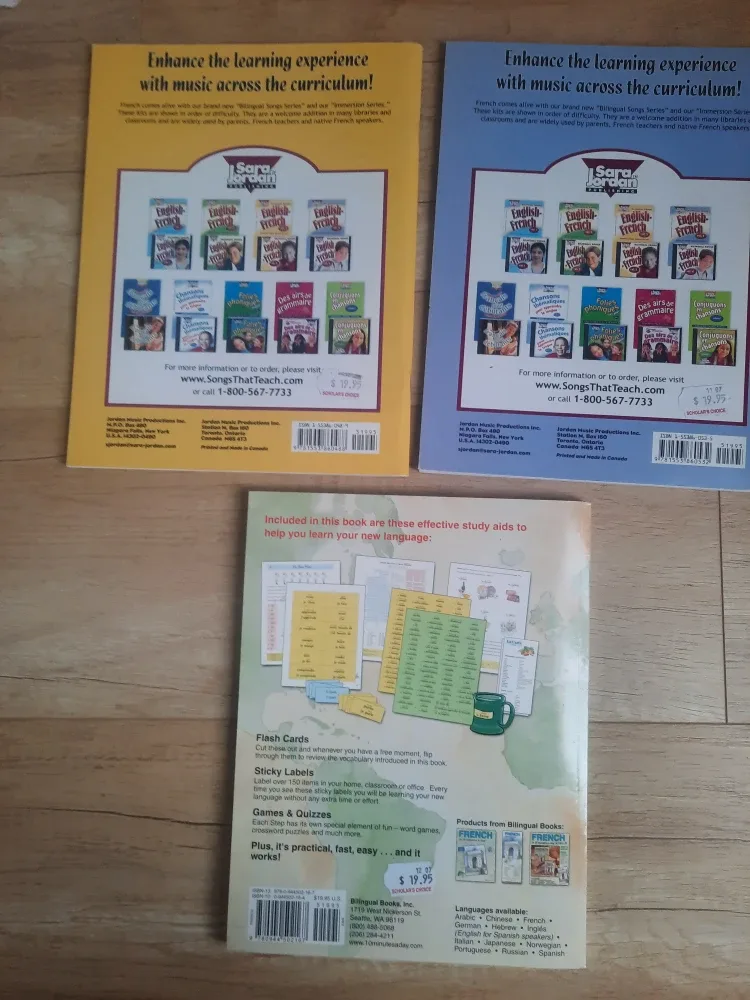 French Learning Books Bundle #cleanout image indicator(2)