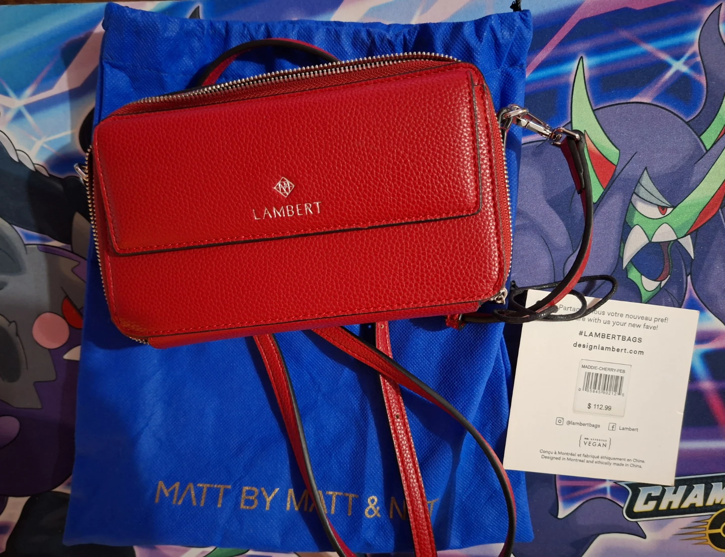 LAMBERT Maddie Handbag in Vegan Pearl Leather (BNWT) - photo 4