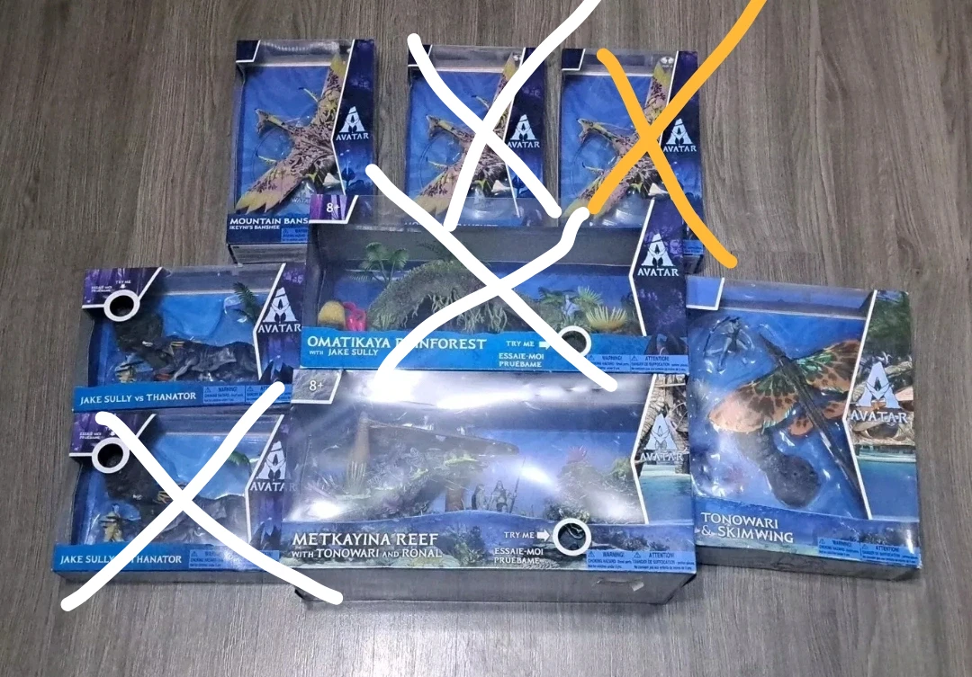 Avatar: The Way of Water Playsets - Bundle of 6