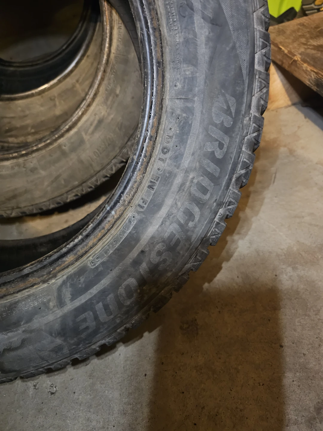 215/60R16 Bridgestone Winter Tires full set - photo 2