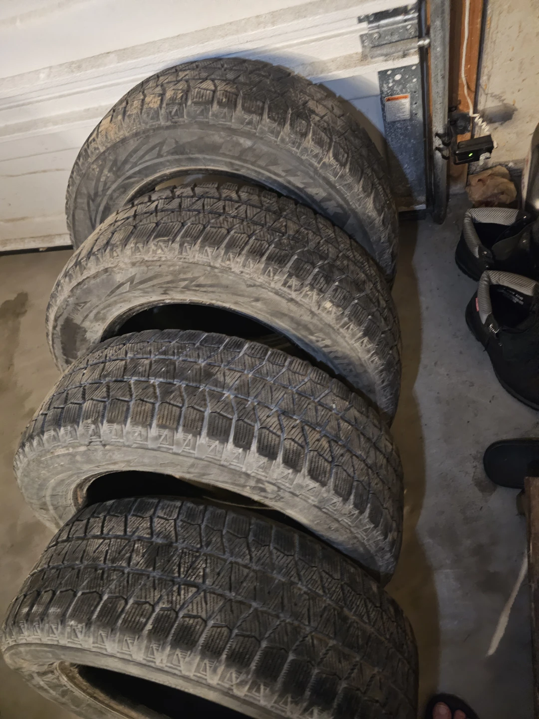 215/60R16 Bridgestone Winter Tires full set - photo 4