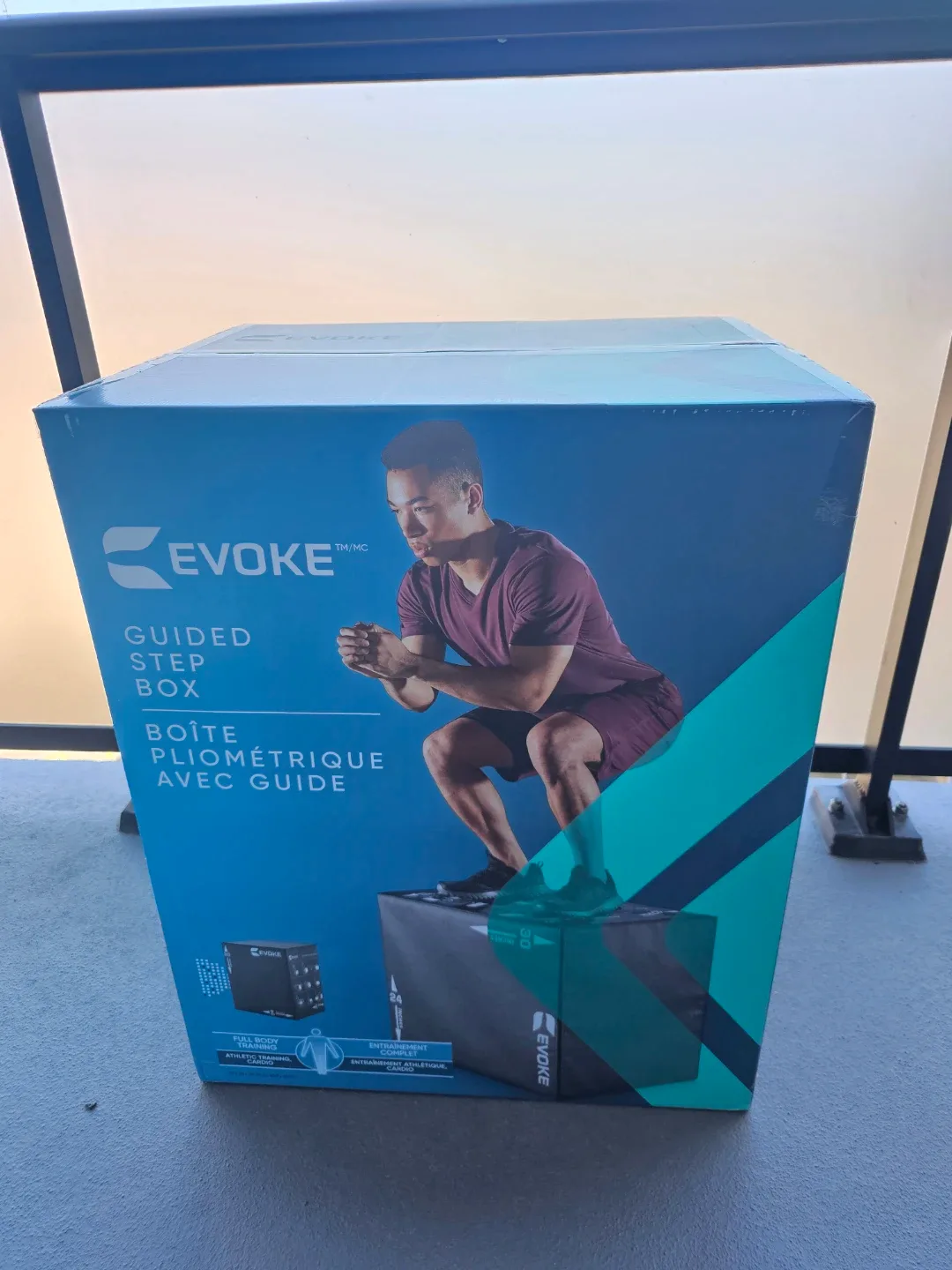 EVOKE Guided Plyometrics Step/Jump Box 💪 #Cleanout ♻️