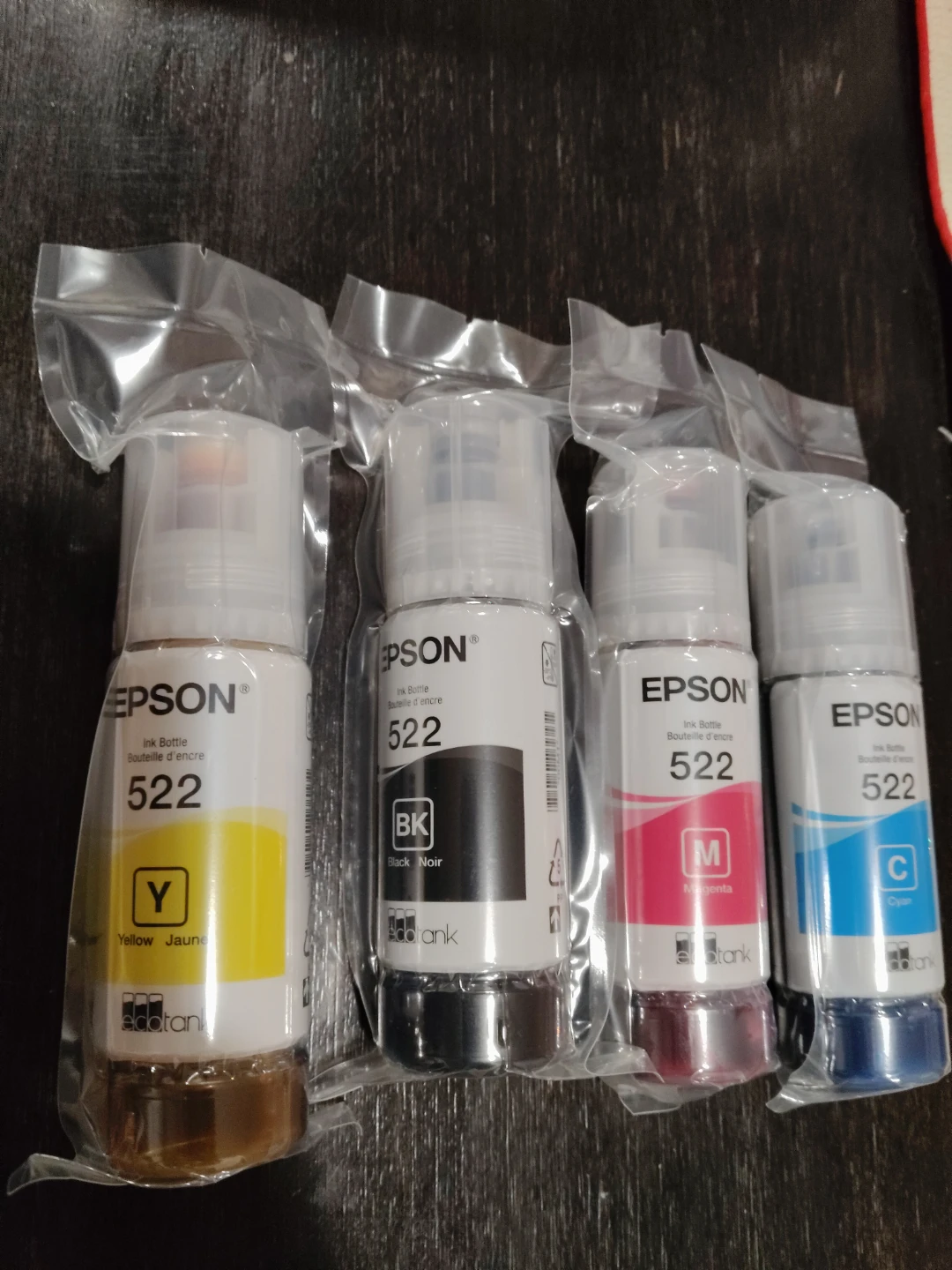 Epson 522 Ink Bottle Set - New