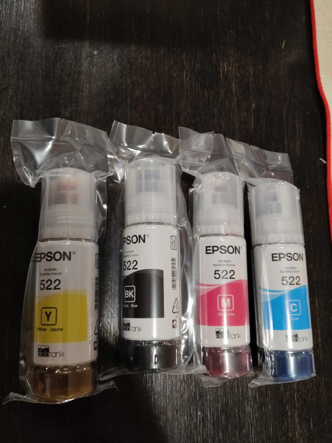 Epson 522 Ink Bottle Set - New - photo 2