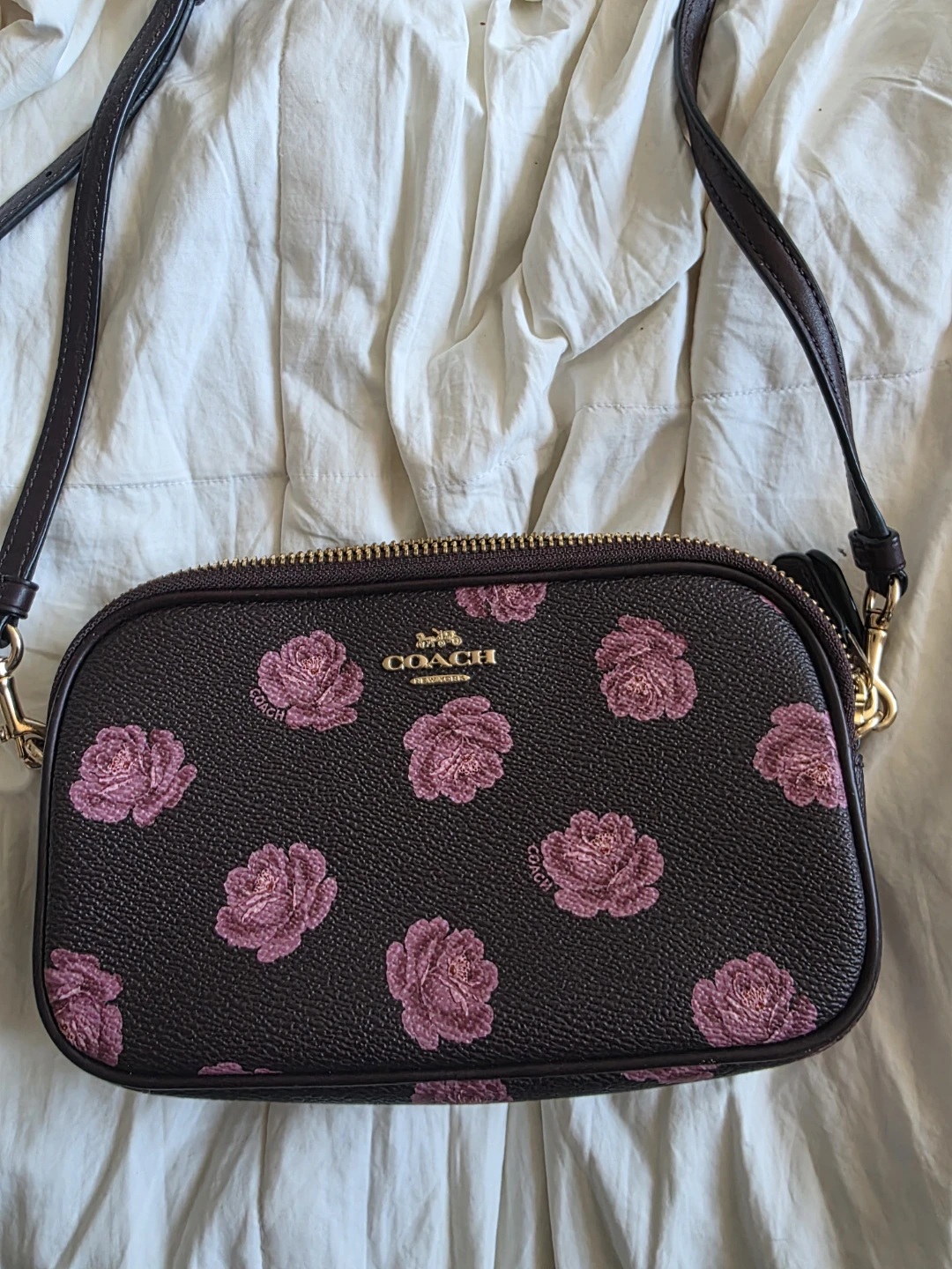 Coach Floral Print Crossbody Bag - photo 2