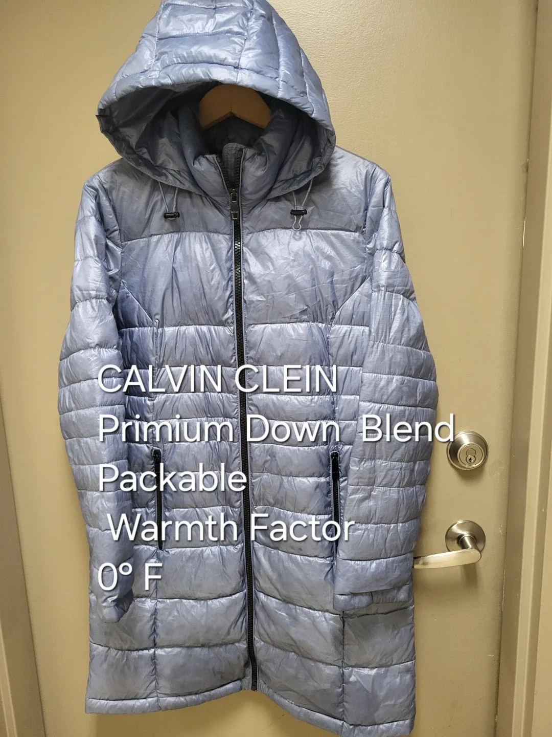 ​Calvin Klein Women Packable Puffer Jacket - 0°F Warmth Factor