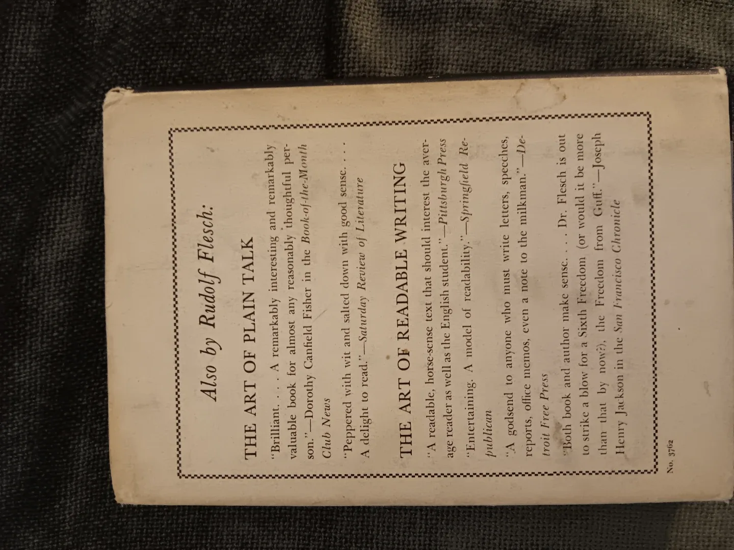 The Art of Clear Thinking by Rudolf Flesch #Cleanout image indicator(2)