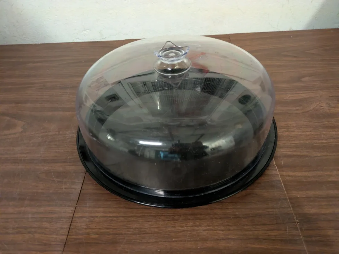 Cake Dome - Black Base #cleanout