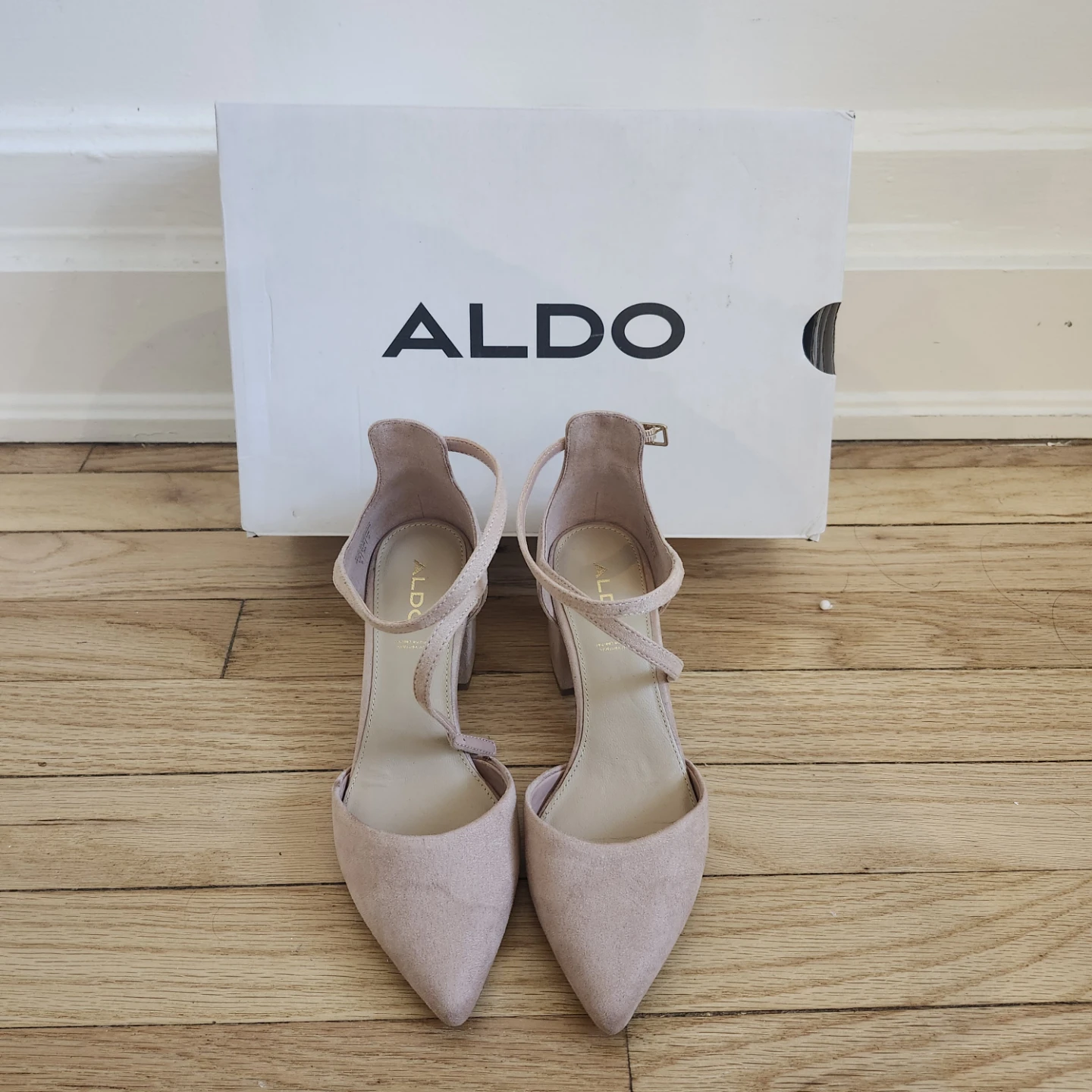 Aldo Brookshear Heels - Size 5, Light Pink - photo 2
