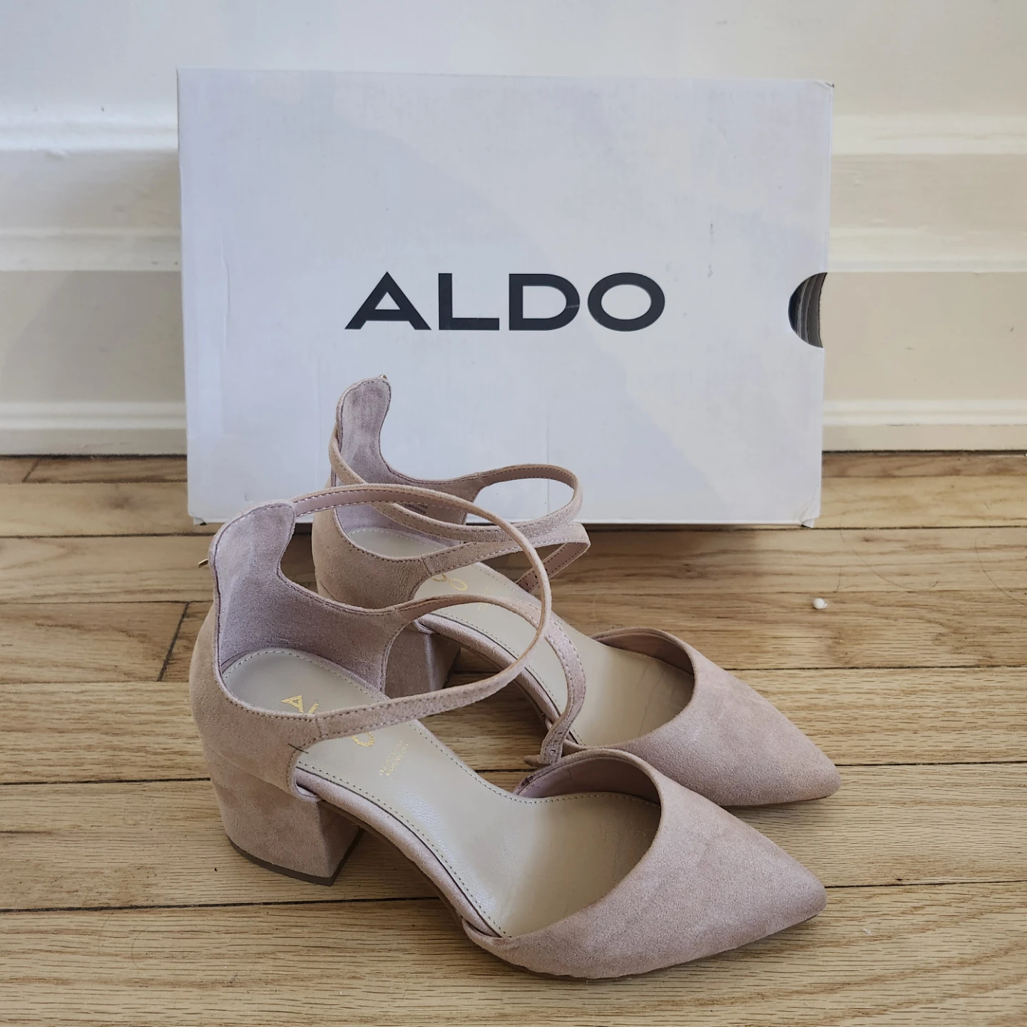 Aldo Brookshear Heels - Size 5, Light Pink - photo 3
