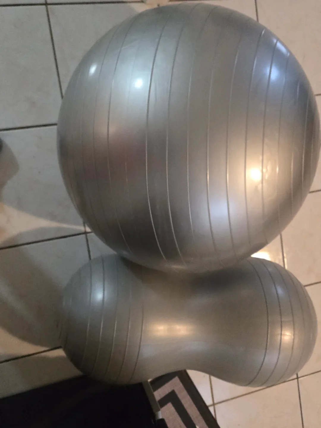Exercise Balls - Silver