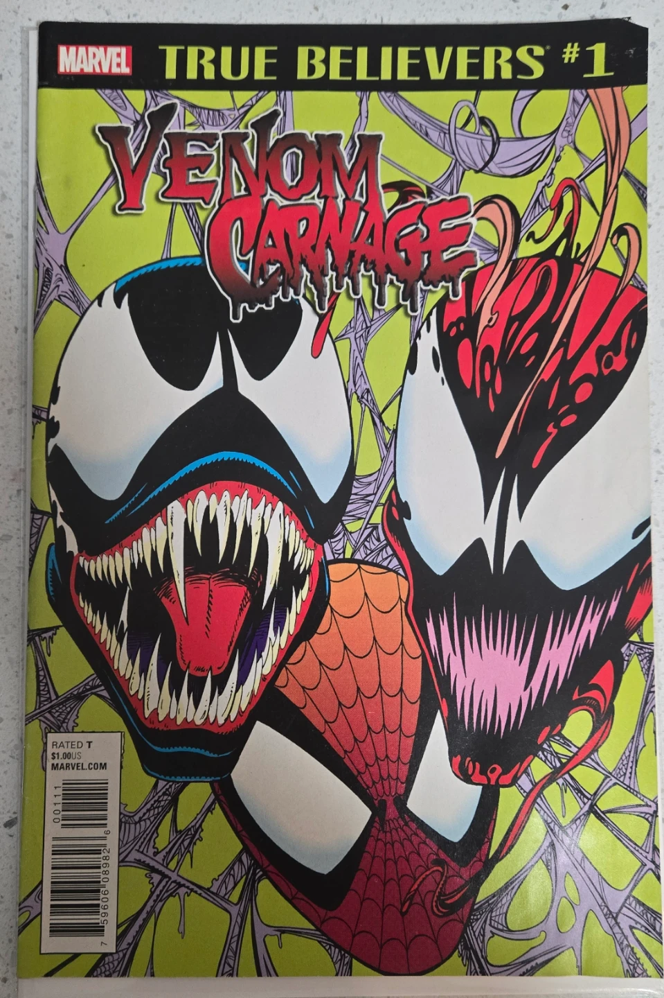Venom Carnage Comic Book