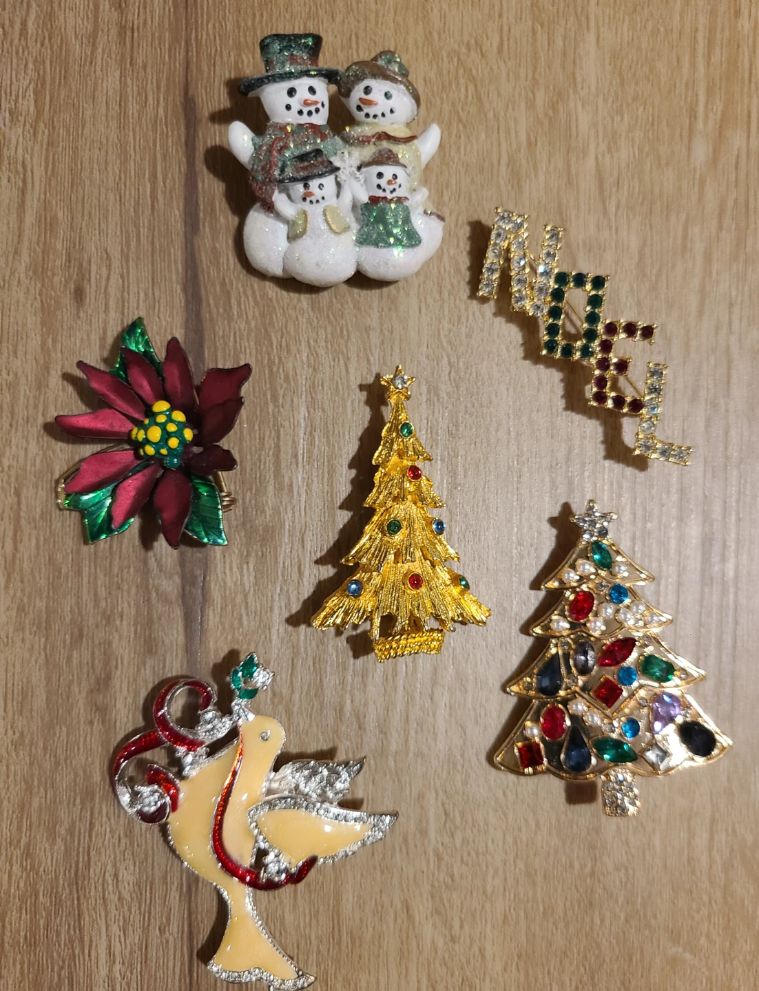 Christmas Brooches