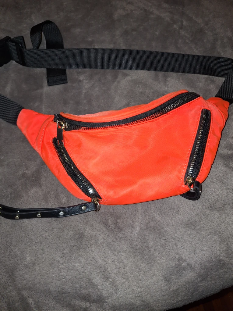 Orange Fanny Pack