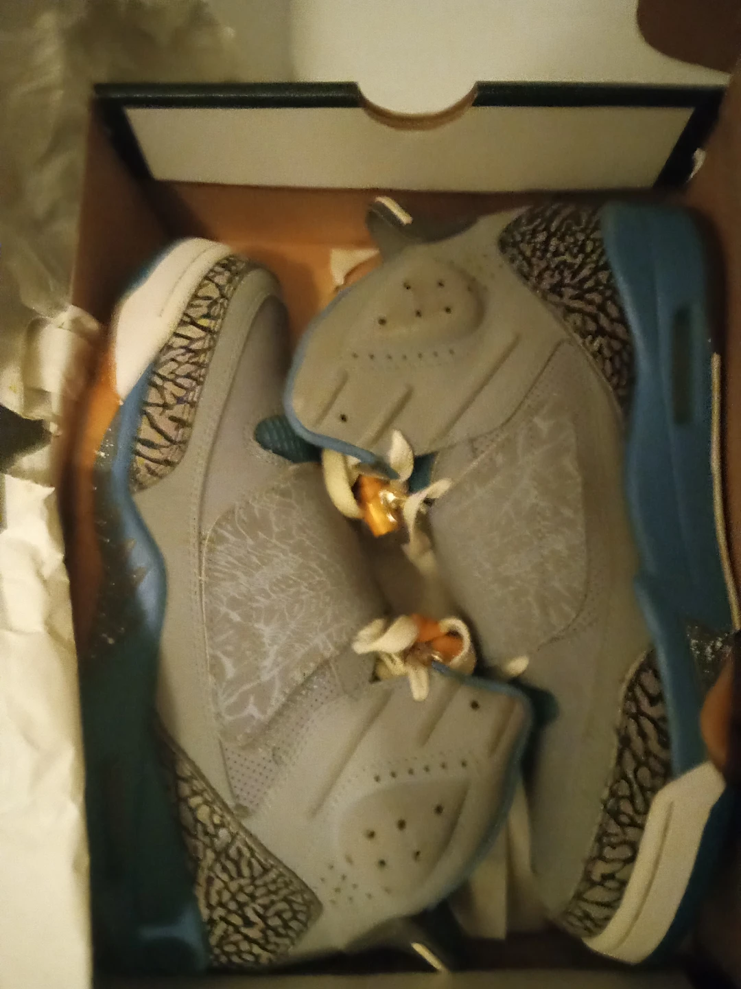Jordan Son of Mars Grey/Blue Size US 7.5 - photo 3