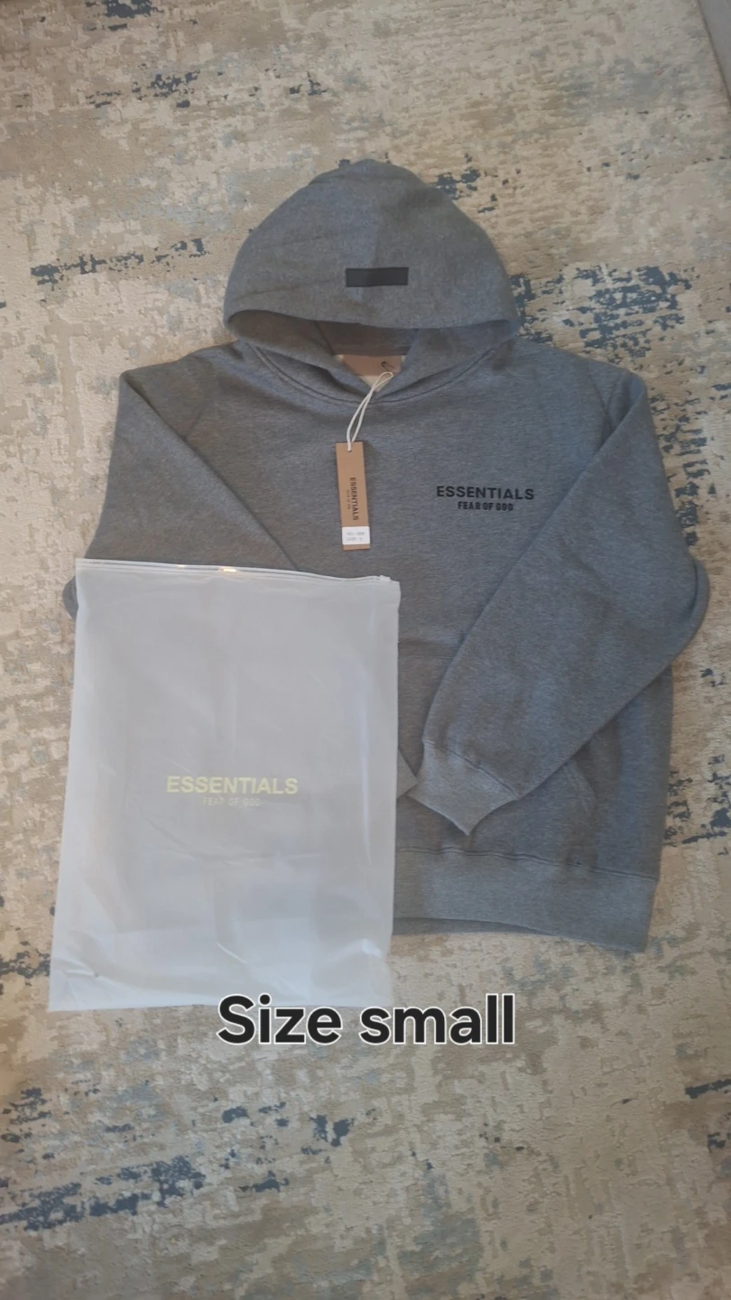 Essentials Fear of God Hoodie - Size Small/medium