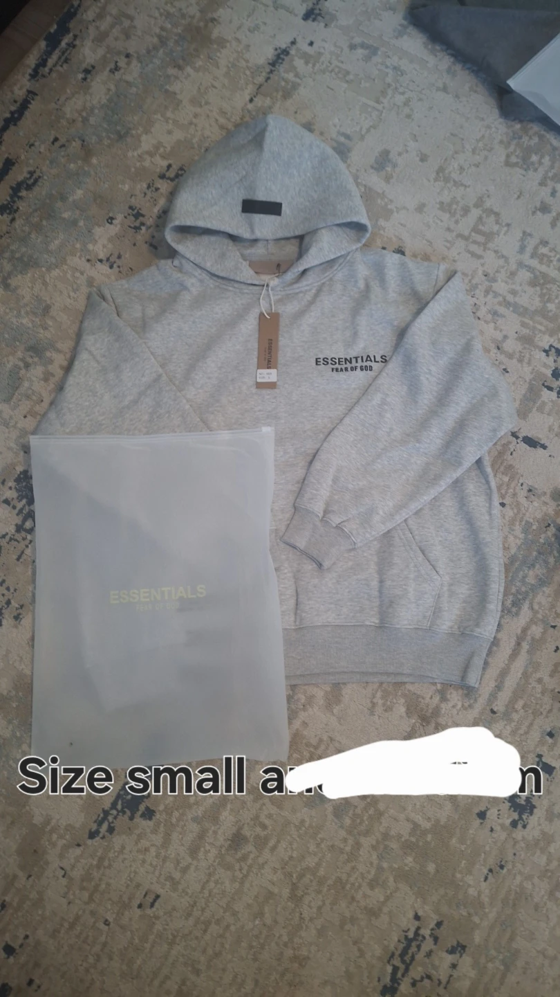 Essentials Fear of God Hoodie - Size Small/medium - photo 2