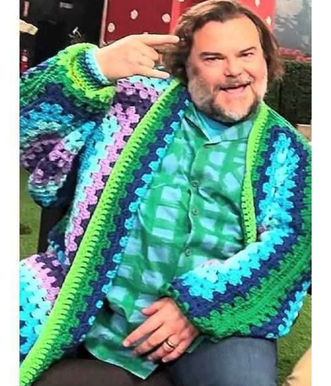 Handmade Crochet Minecraft Sweater