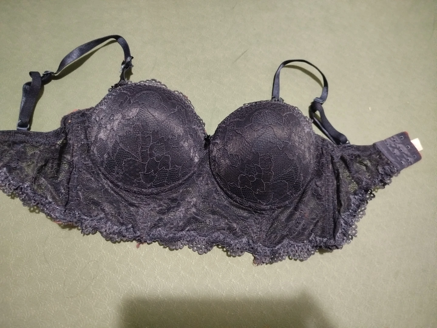 Lace Bra - navy blue