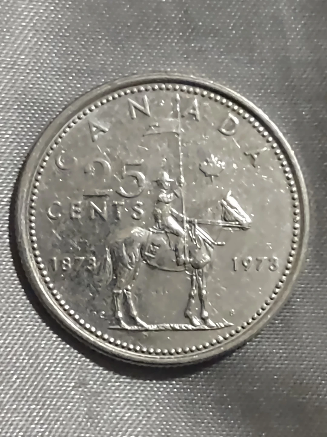 Rare 1973 Canadian  Quarter