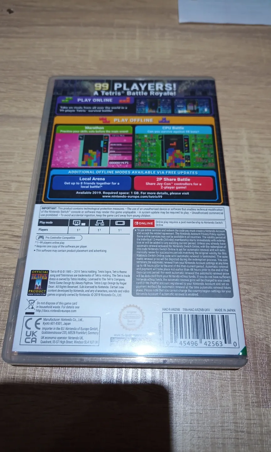 Tetris 99 - Nintendo Switch Game image indicator(2)