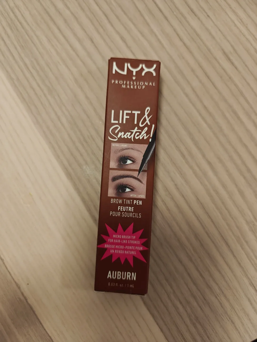 NYX Lift & Snatch! Brow Tint Pen - Auburn