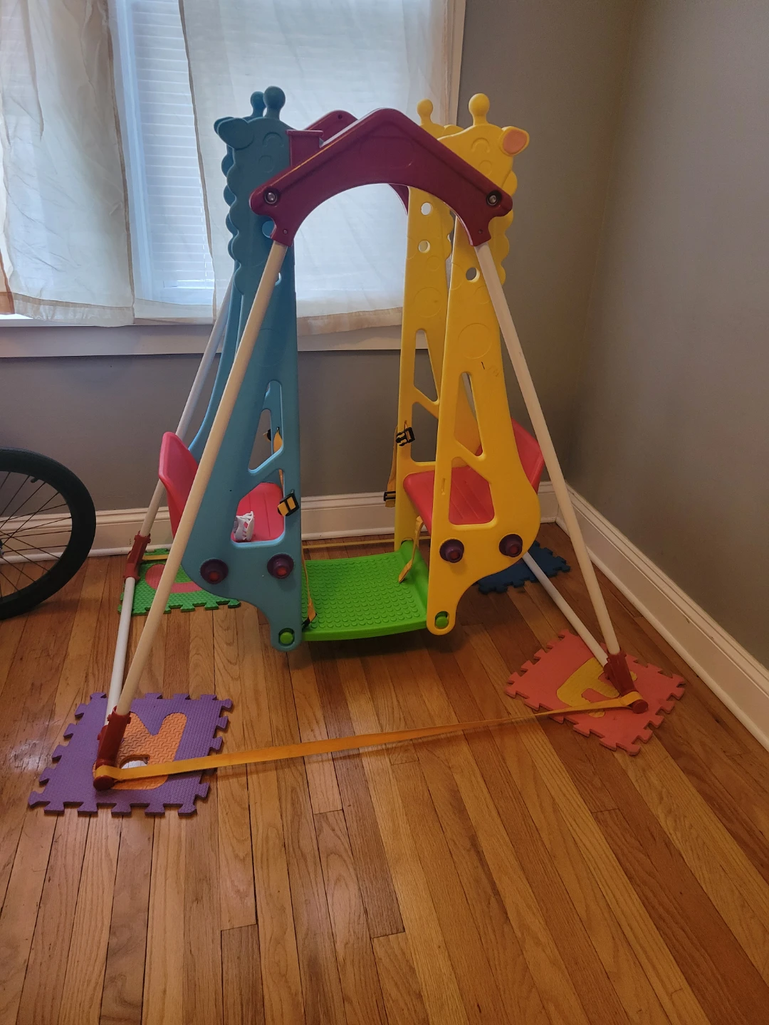 Kids Swing Set - Colorful & Fun! - photo 2