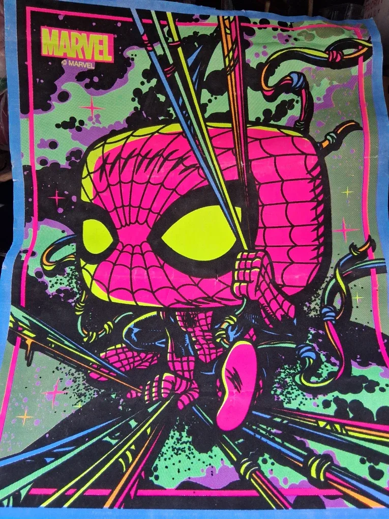 Marvel Spider-Man Blacklight Poster