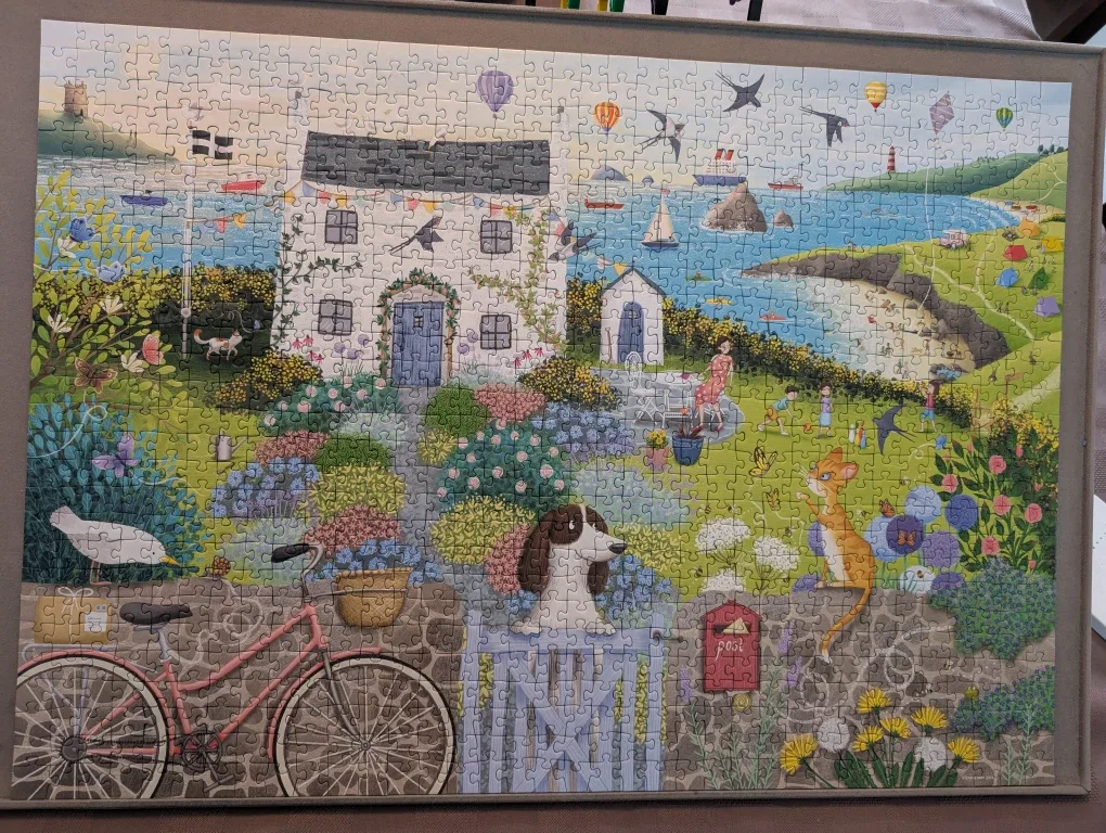 Excellent condition Ravensburger 1000 piece puzzle image indicator(2)