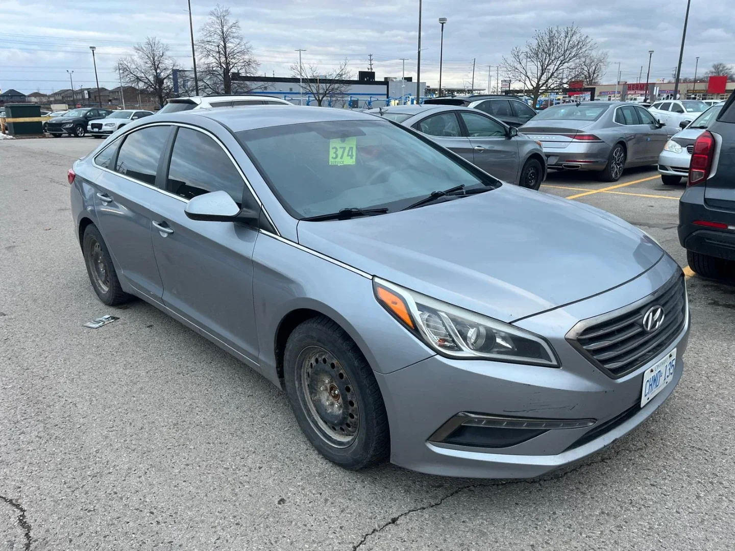 Hyundai Sonata - Silver Sedan