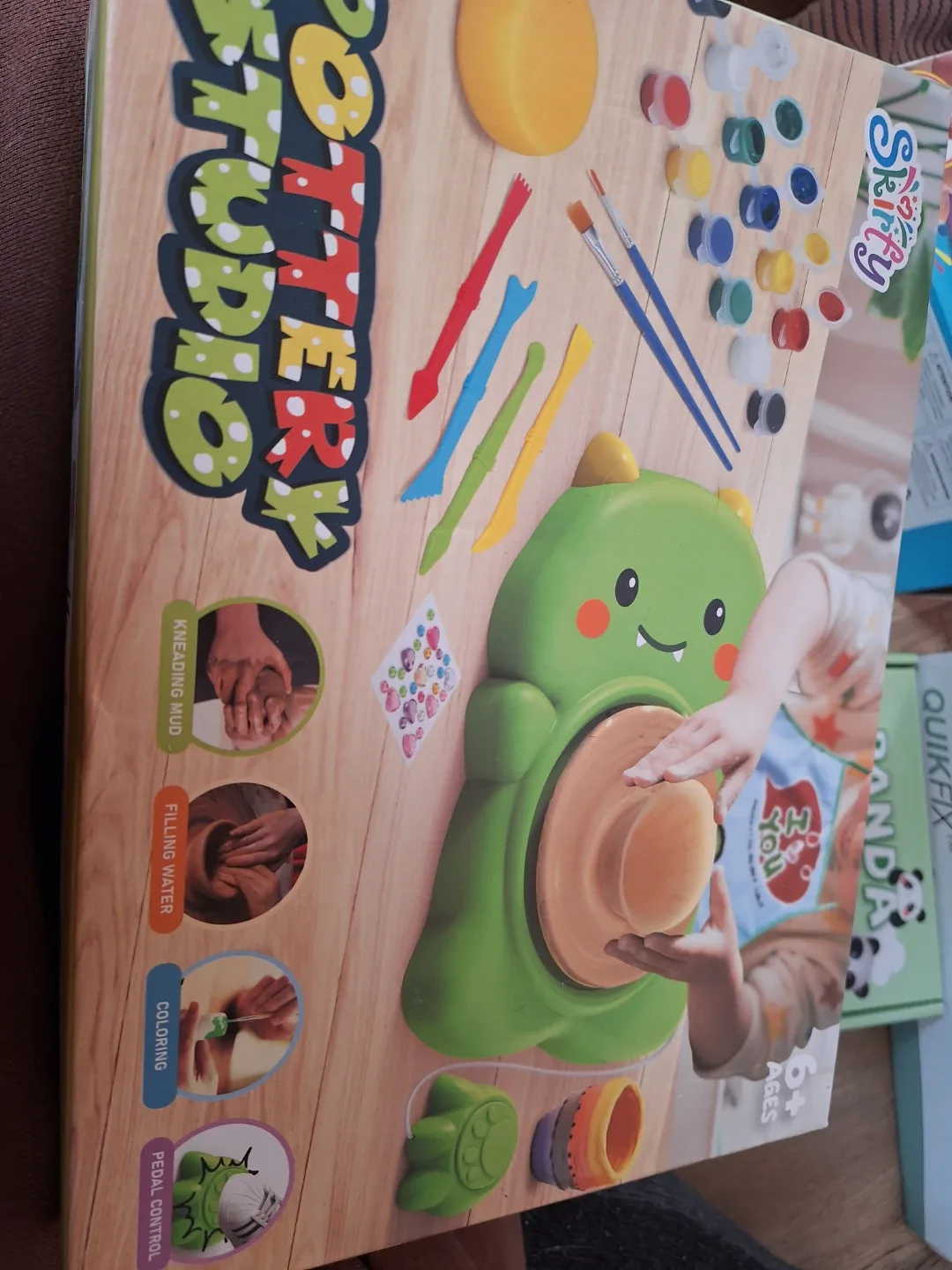 Ensemble de poterie Skirty pour enfants 6+