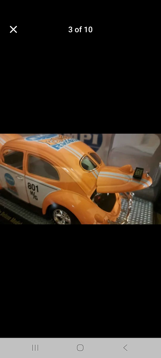 M2 machines EMPI 1952 VW Beetle Deluxe Model Car - photo 3
