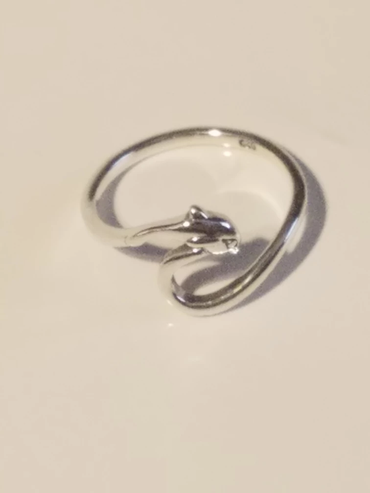 Sterling Silver Dolphin Ring - photo 2