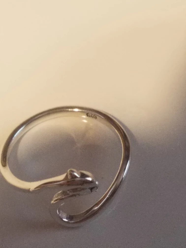 Sterling Silver Dolphin Ring - photo 3