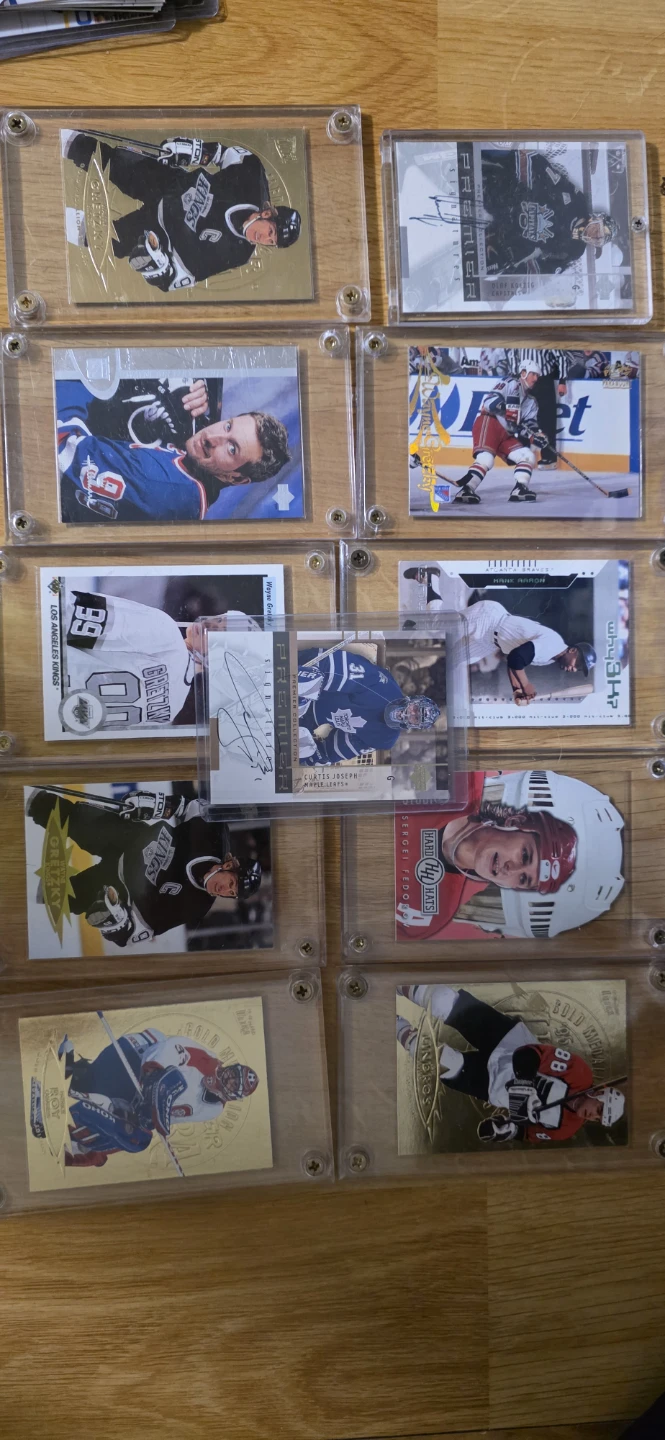 Hockey card collection. 4000 ish cards. Mostly 90s and up.