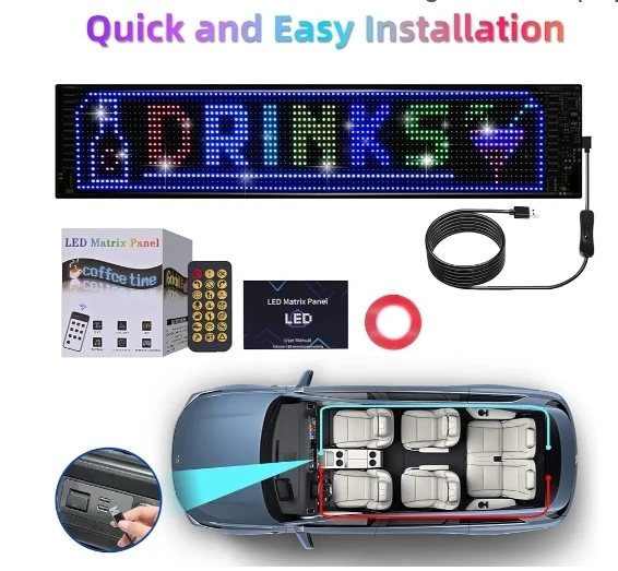 Customizable LED Car Display - photo 5