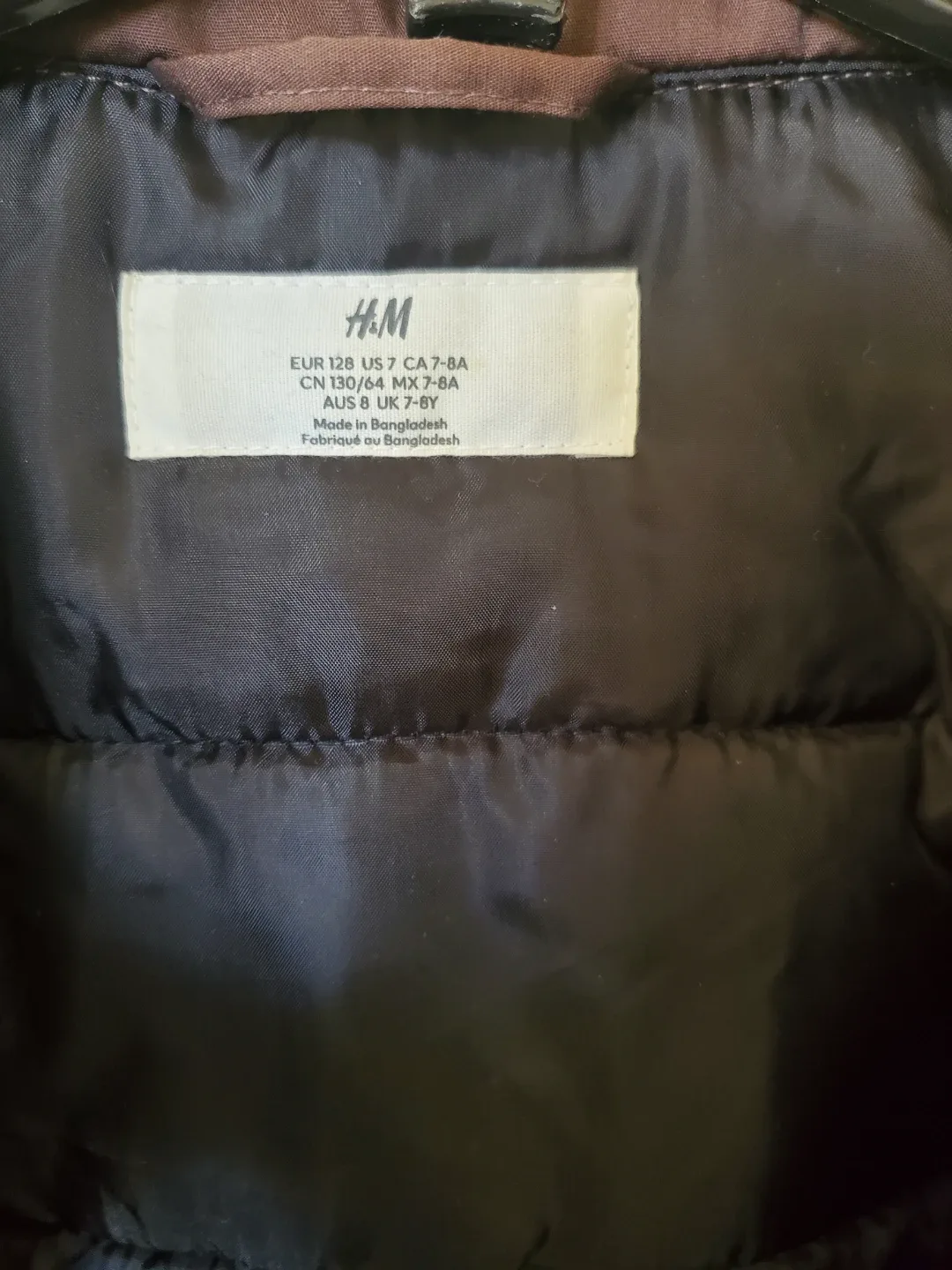 H&M Kids Winter Jacket, Size 7-8 Years image indicator(2)