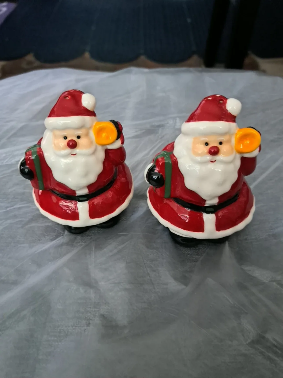 Santa Salt & Pepper Shakers