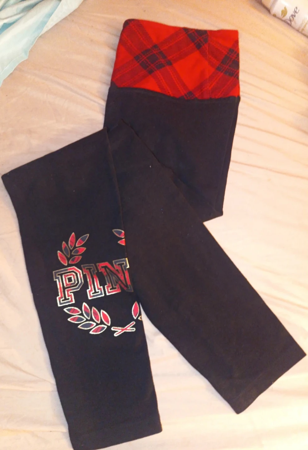PINK Victoria's Secret Black Leggings