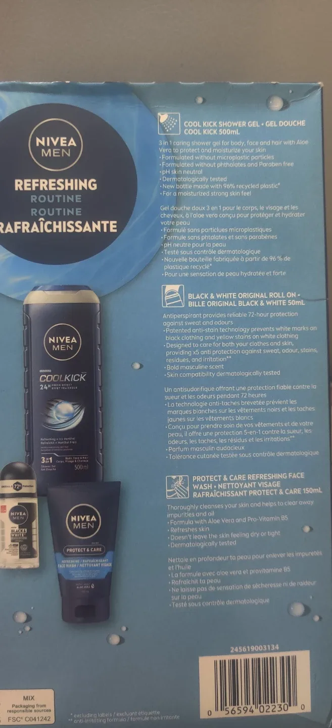 Nivea Men Refreshing Routine Gift Set image indicator(6)