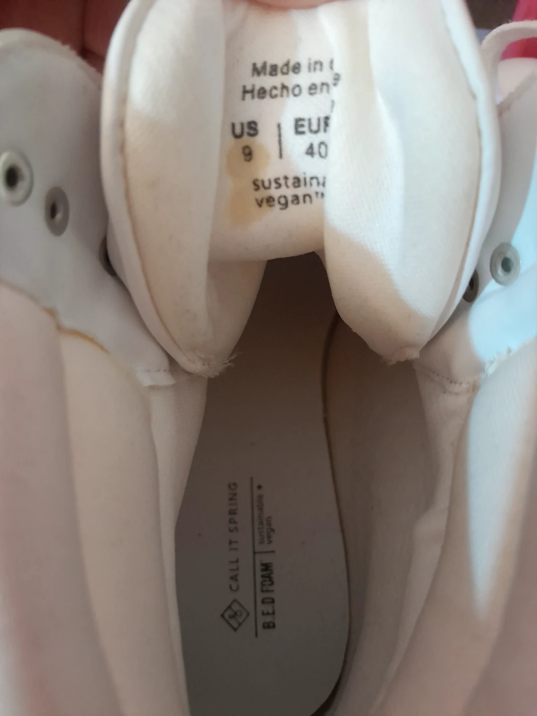 Call It Spring White Boots - Size 9 - photo 3