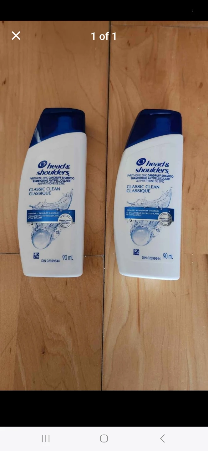 Head & Shoulders Classic Shampoo Samples