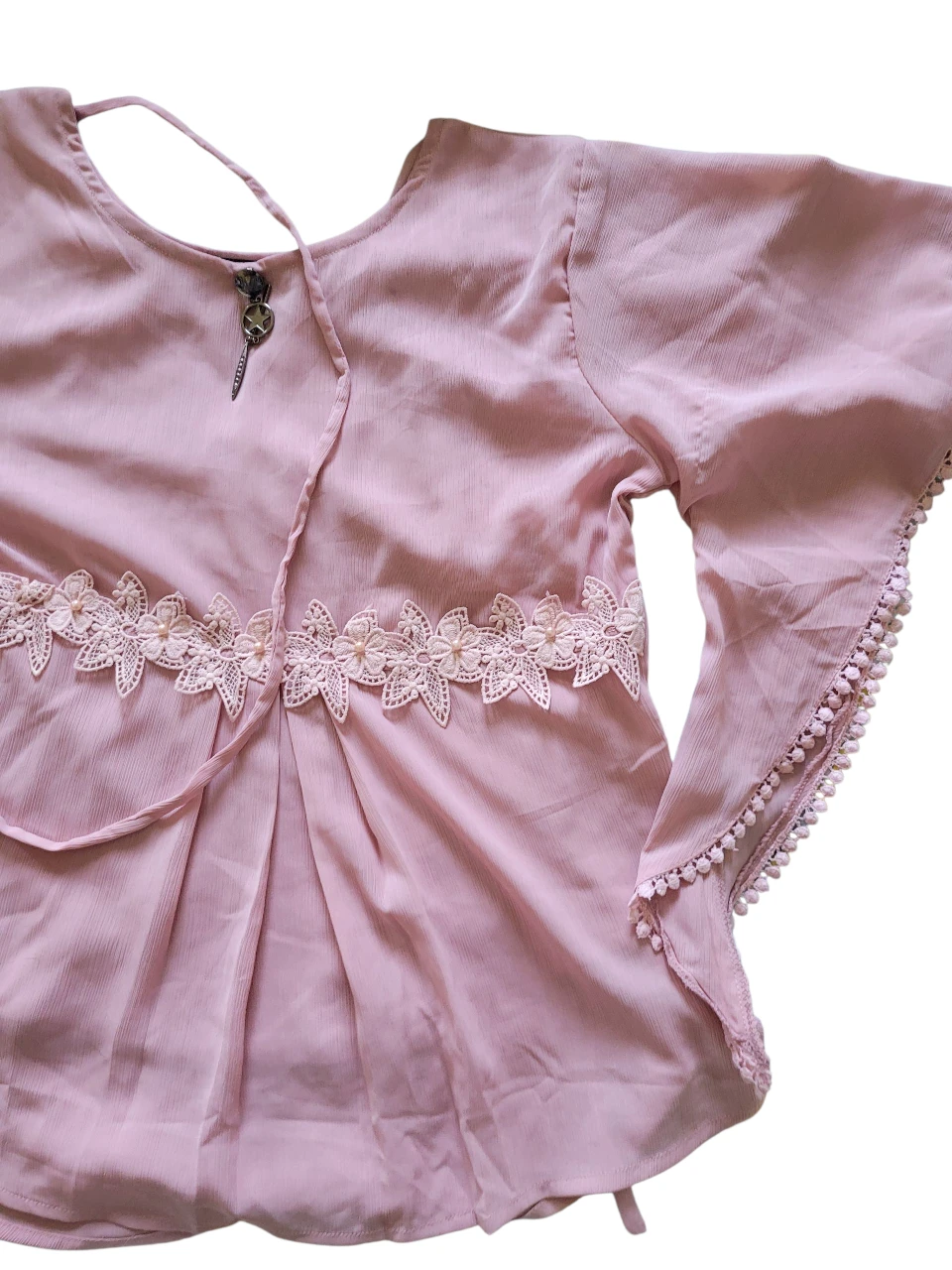 Light pink color Casual top for ladies - photo 2