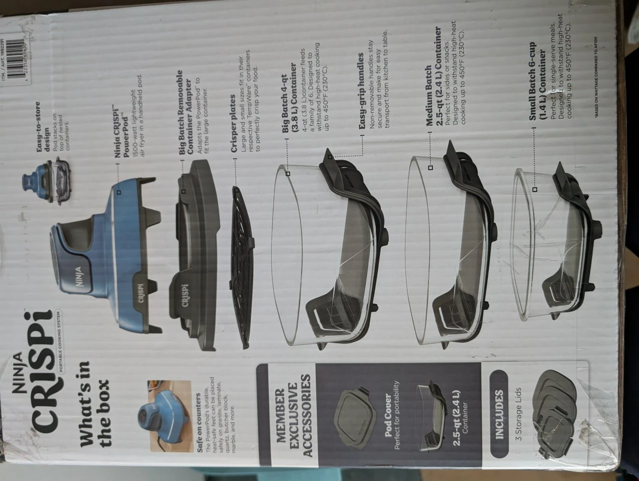 Ninja Crispi Portable Cooking System - Like New! - photo 3