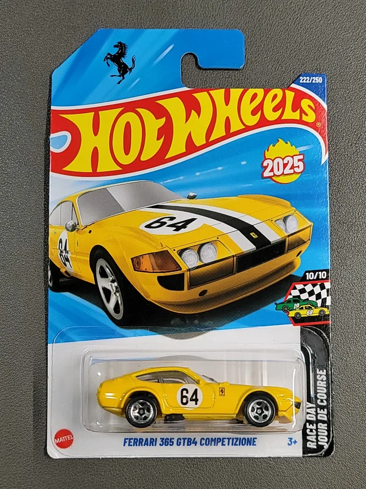 Hot Wheels Ferrari 365 GTB4 Competizione - Yellow