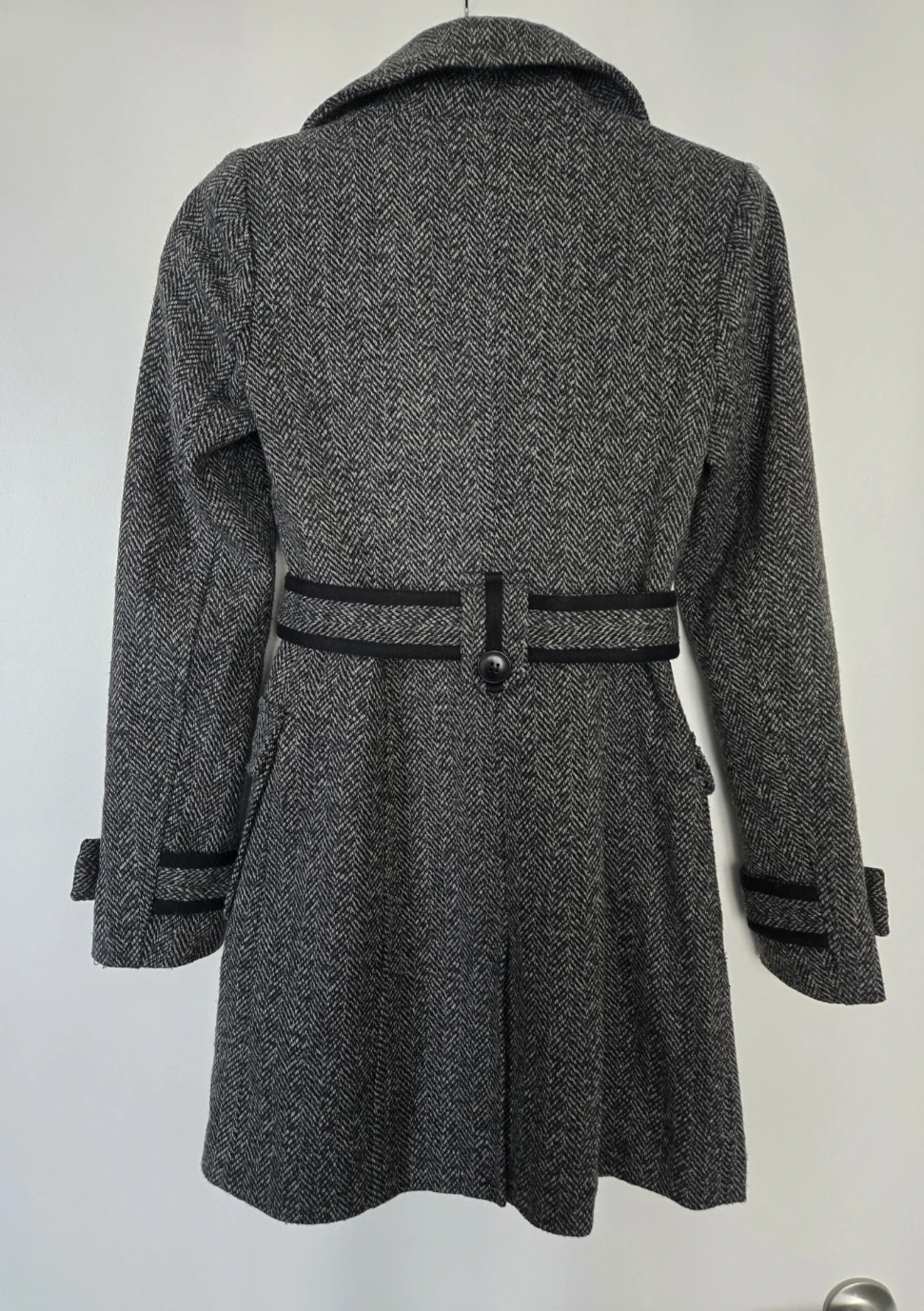 Costa Blanca Grey wool blend coat - Size 2 - photo 2
