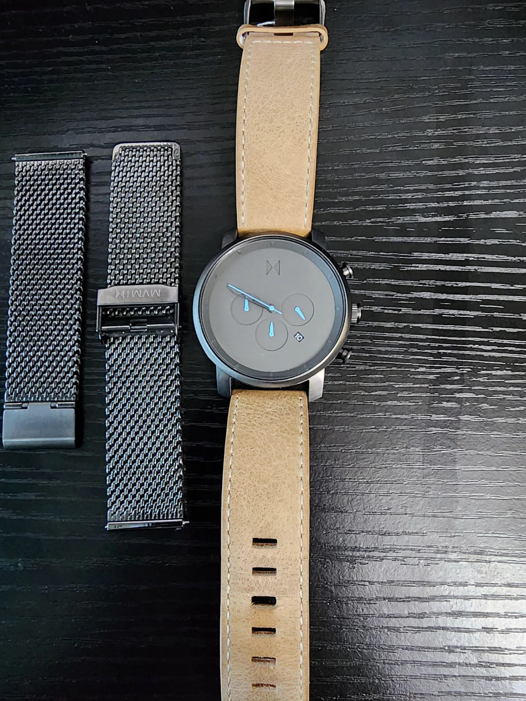 MVMT Chrono Gunmetal Sandstone Watch - photo 2