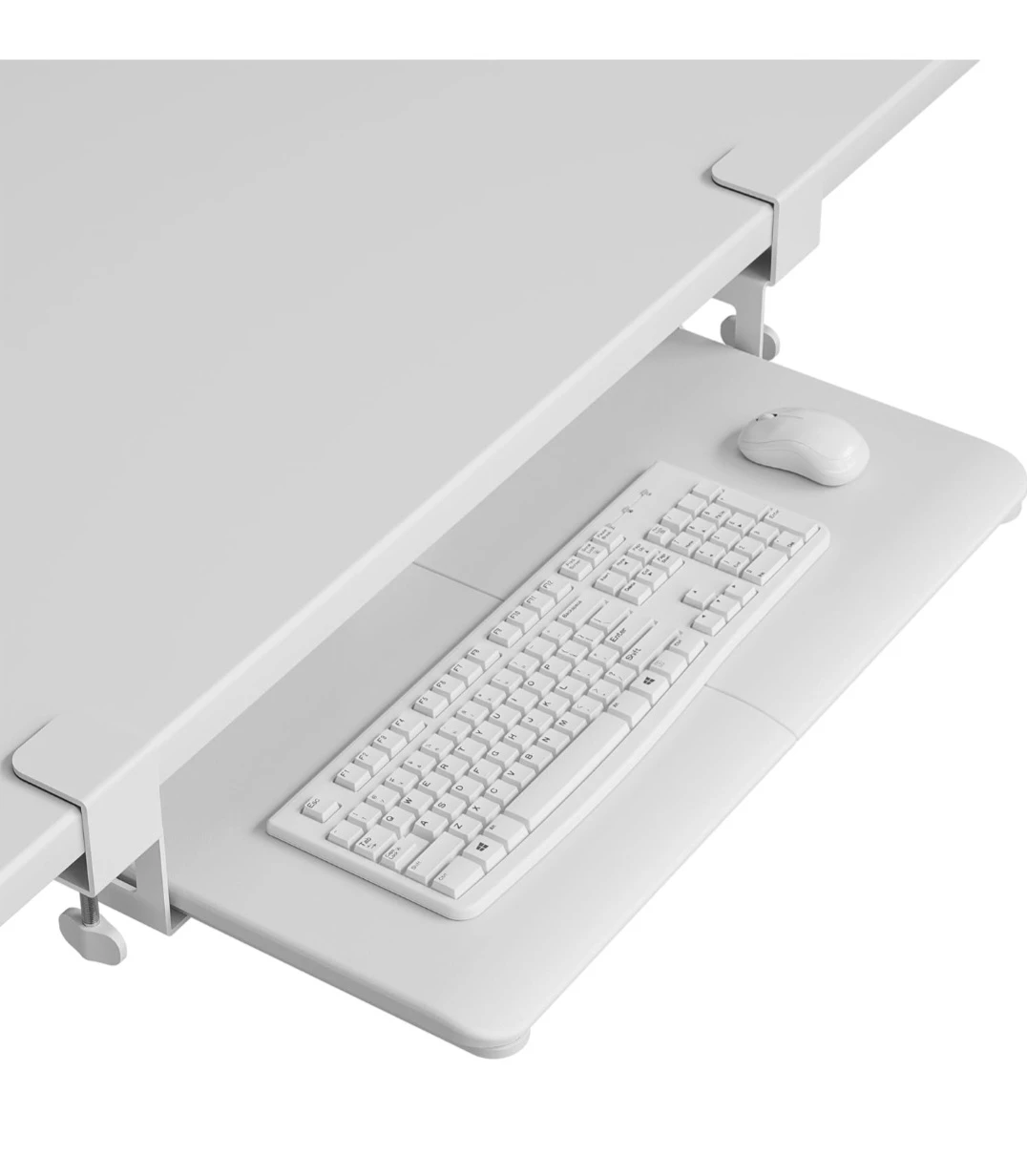 BONTEC Under Desk Keyboard Tray White or Black