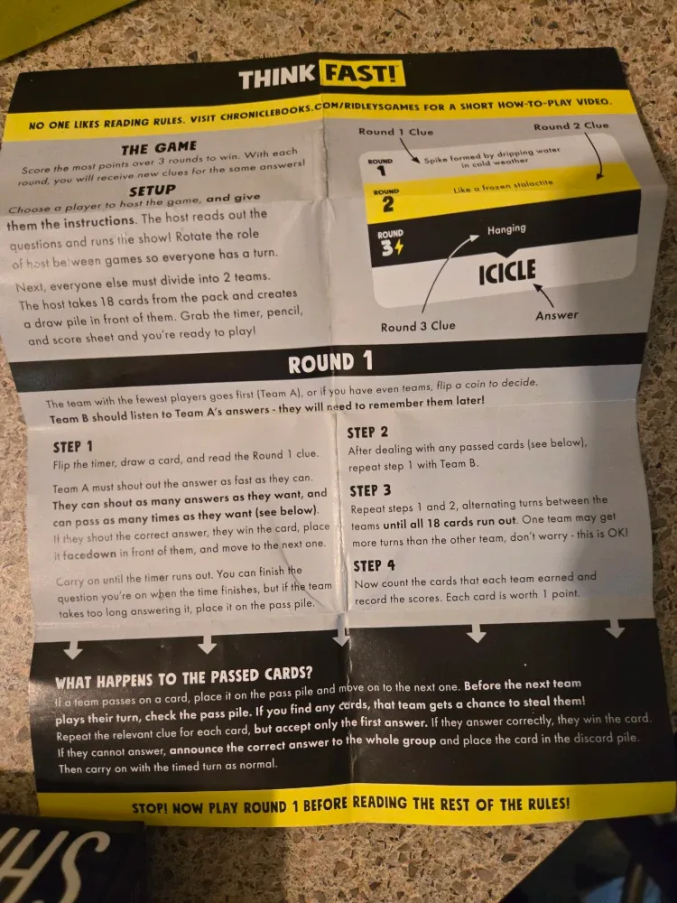 Think Fast! Party Game image indicator(3)